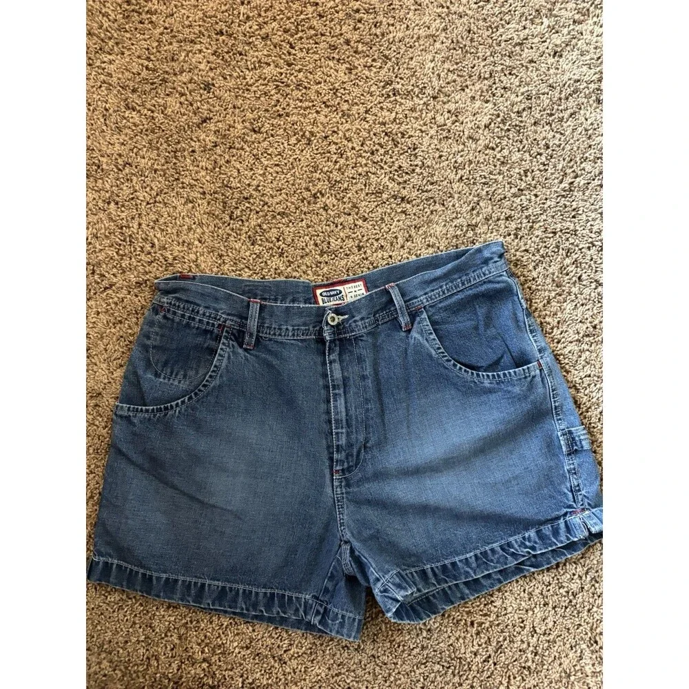 Old Navy Carpenter Utility Women’s Shorts Vintage Size 14 The Best In Denim